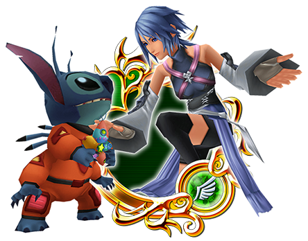 Aqua & Stitch