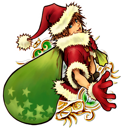 Illustrated Santa Sora