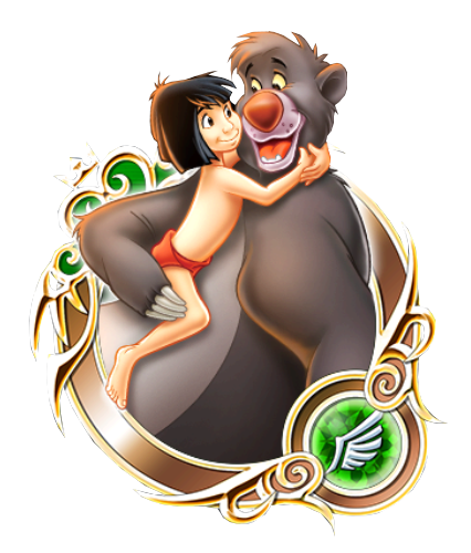 File:Mowgli & Baloo 5★ KHUX.png