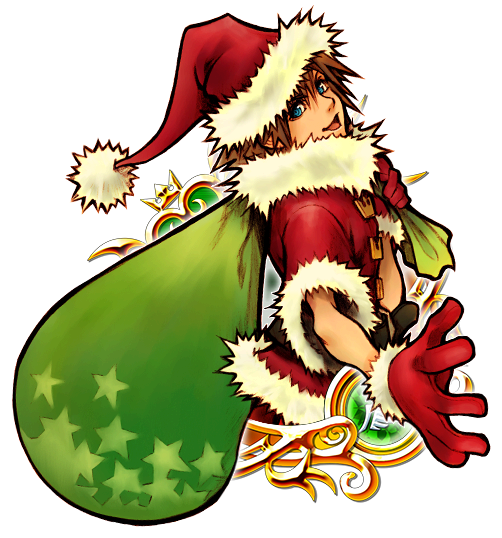 Illustrated Santa Sora