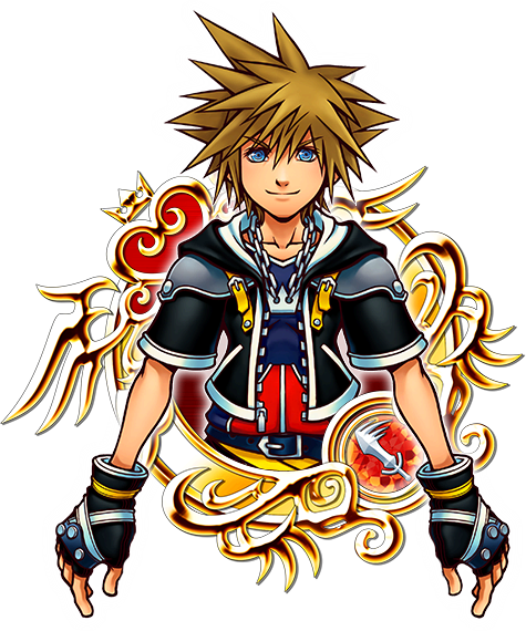 Illustrated KH II Sora