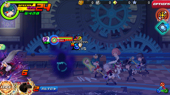 Calamitous Ray in Kingdom Hearts Unchained χ / Union χ.