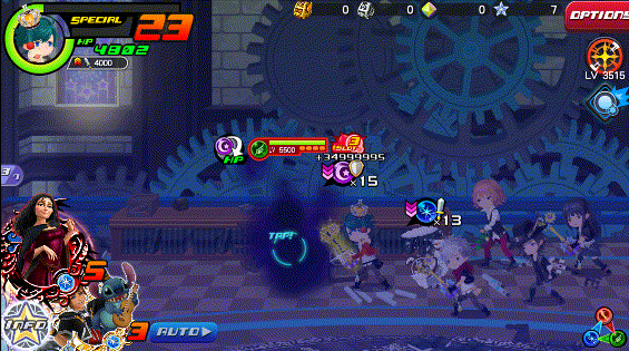 Icy Grim in Kingdom Hearts Unchained χ / Union χ.