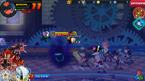 Wild Frenzy in Kingdom Hearts Unchained χ / Union χ.