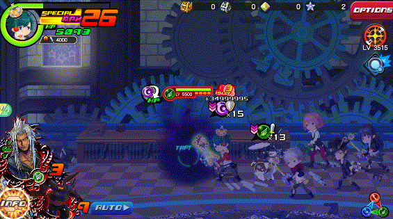 Dark Dual Disaster in Kingdom Hearts Unchained χ / Union χ.