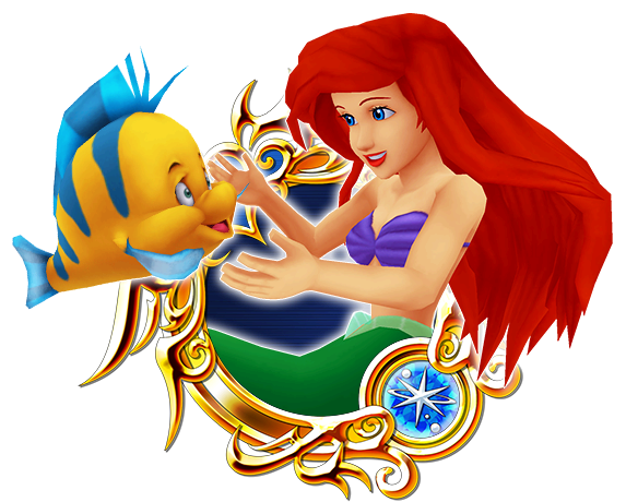 File:Ariel & Flounder 6★ KHUX.png