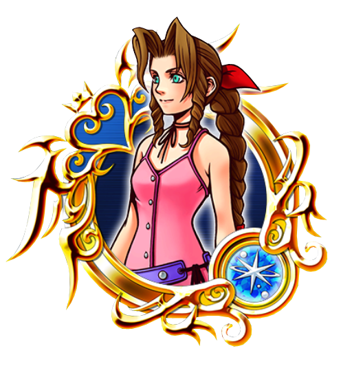 File:Illustrated Aerith 6★ KHUX.png