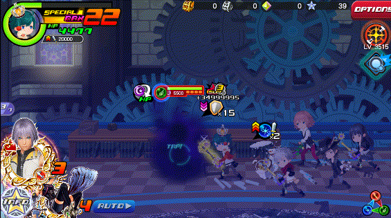 Icy Chill in Kingdom Hearts Unchained χ / Union χ.