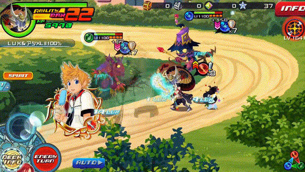 Shining Saucer in Kingdom Hearts Unchained χ / Union χ.