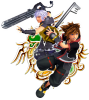 SN++ - KH III Sora & Riku