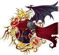 Cloud: "A warrior with a hefty sword who once fought against Sora."