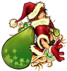 Illustrated Santa Sora