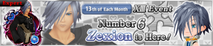 XIII Event - Number 6 Zexion is Here!