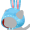 A-Blue Spring Bunny Cowl.png