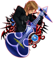 Demyx: "The 9th member of Organization XIII. He uses an instrument called a "sitar" to control water."