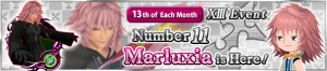 XIII Event - Number 11 Marluxia is Here!