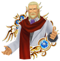 Ansem the Wise (alt: A, DiZ): "The real Ansem, betrayed by his apprentice Xehanort and robbed of his discoveries and pride. / As DiZ, he is an entity shrouded in mystery."