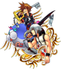 Sora & Riku & Meow Wow 7★ KHUX.png