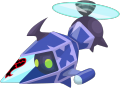 Blue Gummi Copter