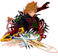 Ventus-Vanitas: "The merged form of Ventus and Vanitas. Ventus's body is controlled by Vanitas."