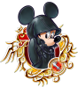 Illustrated King Mickey