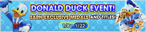 Donald Duck Event! - Earn Exclusive Medals and Titles!