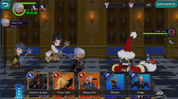 Extreme Arcana in Kingdom Hearts Dark Road.