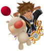 KH II Sora & Moogle