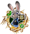 Judy Hopps: "The first bunny to ever join Zootopia's police department." (Zootopia)