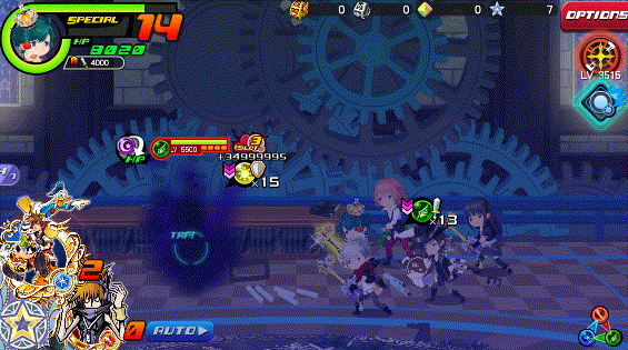 Rapid Storm in Kingdom Hearts Unchained χ / Union χ.
