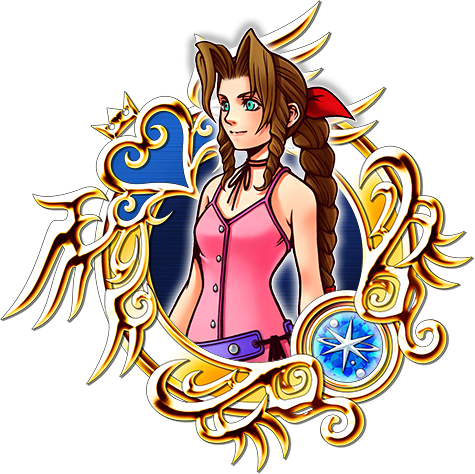 File:Illustrated Aerith 7★ KHUX.png