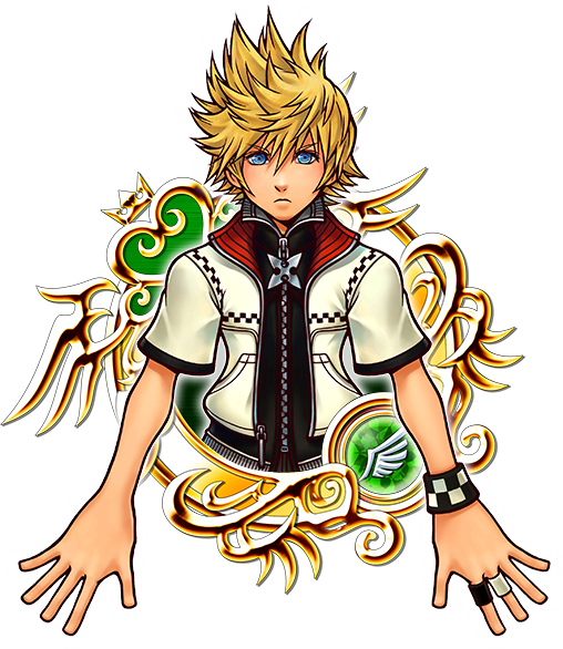 File:Illustrated Roxas 7★ KHUX.png