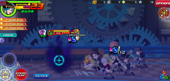 Charge in Kingdom Hearts Unchained χ / Union χ.