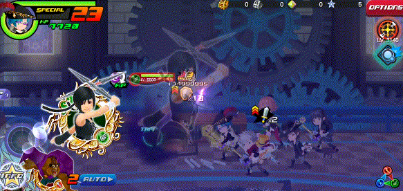 Wind Blade in Kingdom Hearts Unchained χ / Union χ.