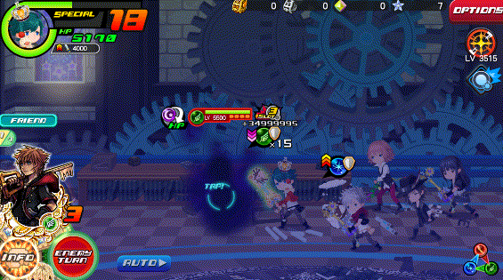 Ancient Flames in Kingdom Hearts Unchained χ / Union χ.