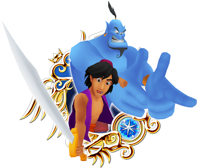 File:Aladdin & Genie 7★ KHUX.png