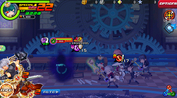 Insightful Flames in Kingdom Hearts Unchained χ / Union χ.