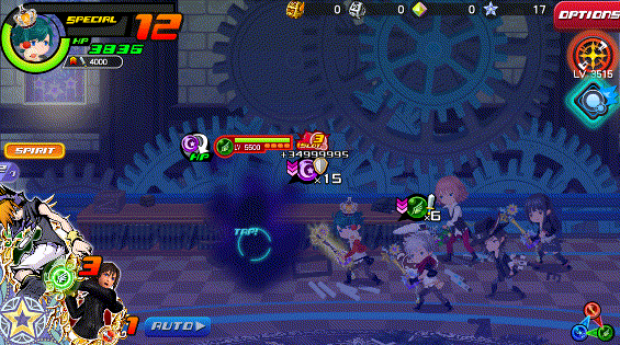 Shockwave in Kingdom Hearts Unchained χ / Union χ.