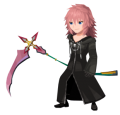 Marluxia (alt: Boss): "The 11th member of the Organization XIII. He lures Sora into Castle Oblivion to try and steal his power,/ so that he could use it to seize the Organization."