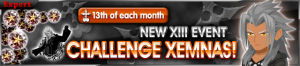 Event - NEW XIII Event - Challenge Xemnas!! banner KHUX.png