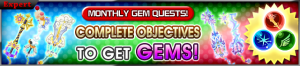 Event - Monthly Gem Quests! 13 banner KHUX.png