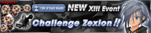 NEW XIII Event - Challenge Zexion!!